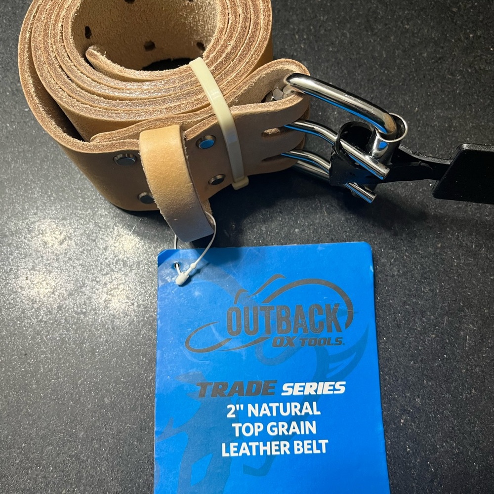 New Ox Tools Trade Series Leather Belt 29-46
